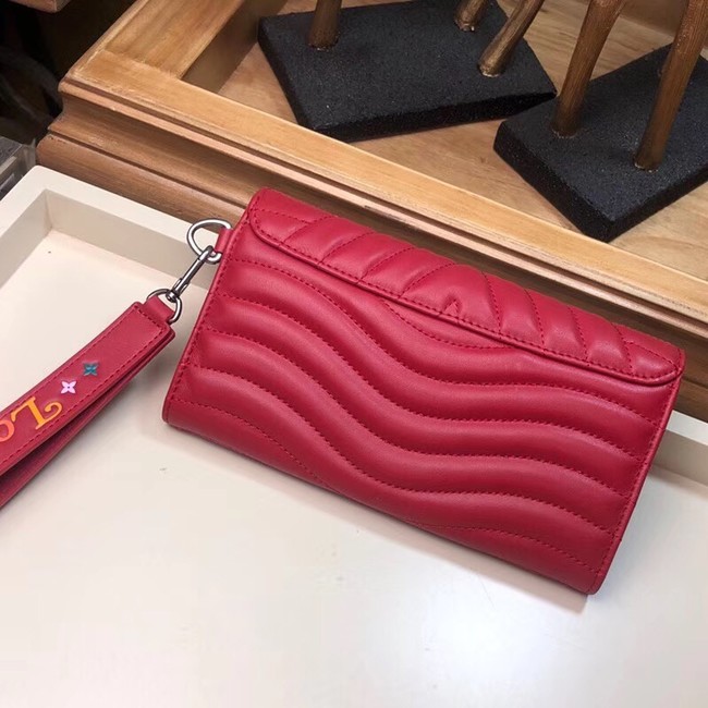 Louis Vuitton Outlet NEW WAVE LONG WALLET M63298 red