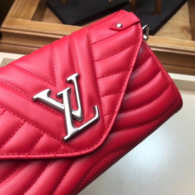 Louis Vuitton Outlet NEW WAVE LONG WALLET M63298 red