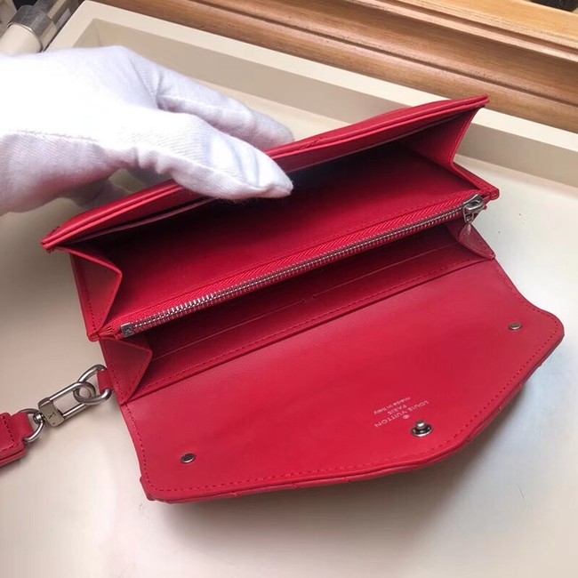 Louis Vuitton Outlet NEW WAVE LONG WALLET M63298 red