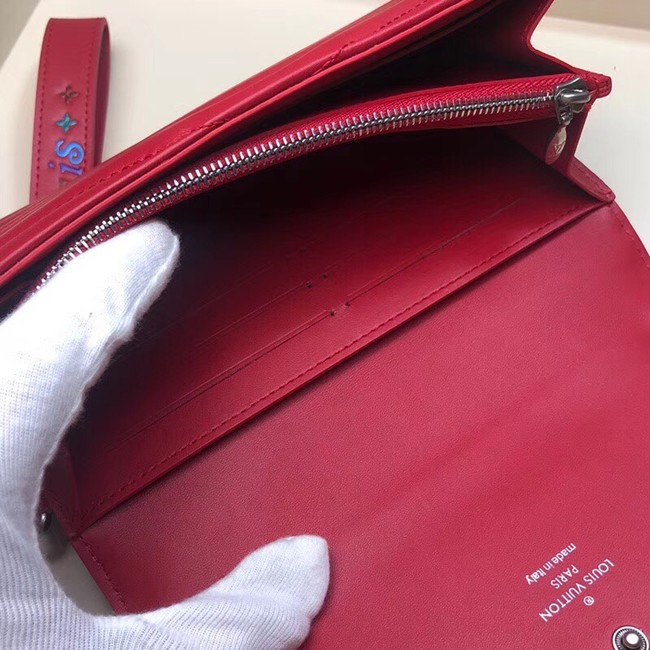 Louis Vuitton Outlet NEW WAVE LONG WALLET M63298 red