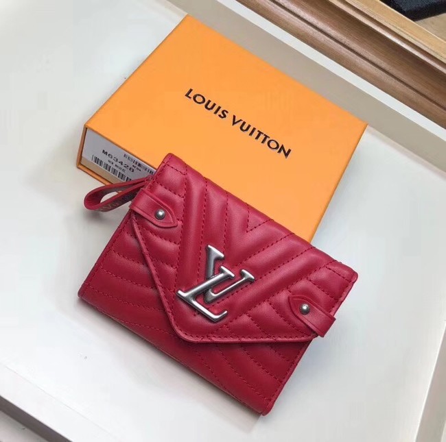 Louis Vuitton Outlet NEW WAVE COMPACT WALLET M63427 red