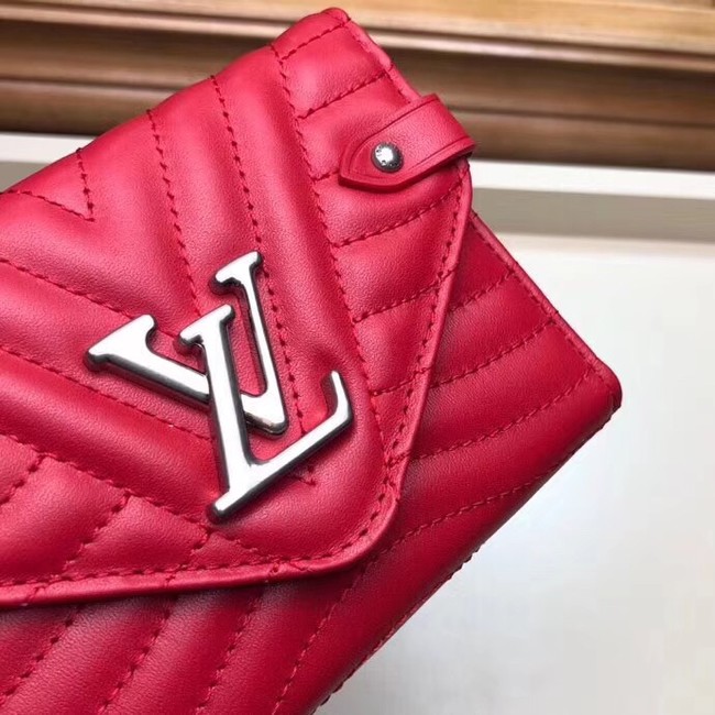 Louis Vuitton Outlet NEW WAVE COMPACT WALLET M63427 red