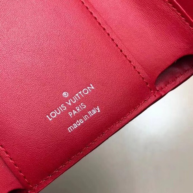 Louis Vuitton Outlet NEW WAVE COMPACT WALLET M63427 red