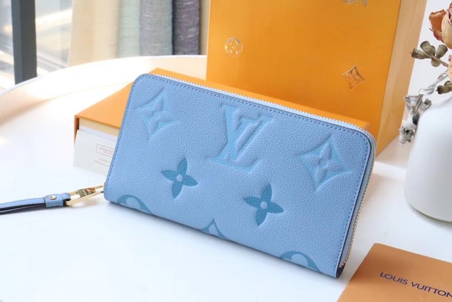 Louis Vuitton Outlet ZIPPY WALLET M80403 blue