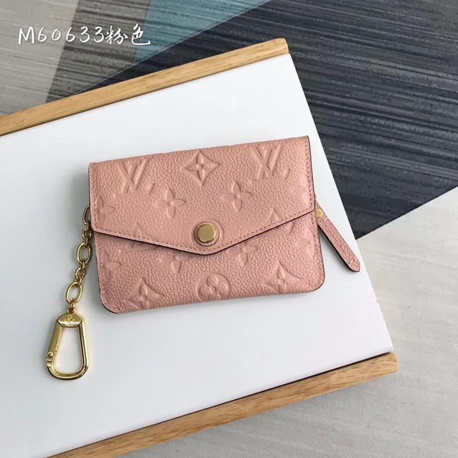 Louis Vuitton Outlet card holder N60633 pink