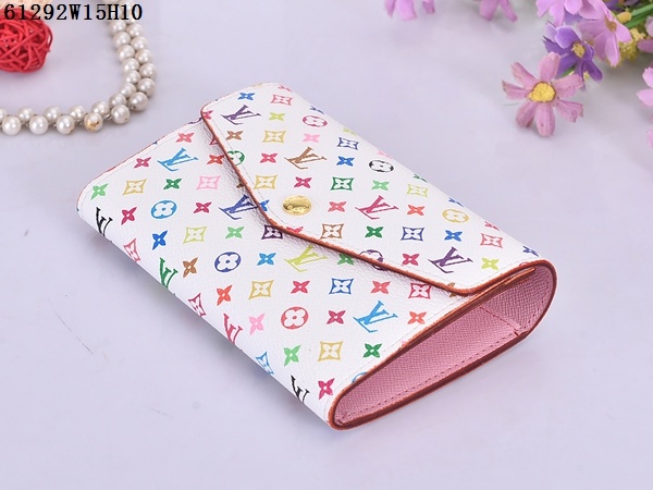 Louis Vuitton Outlet Monogram Multicolore Wallet 61292 White