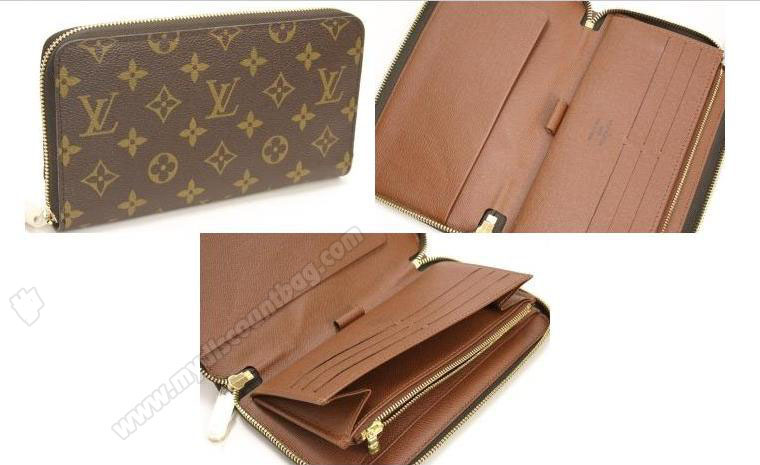 Louis Vuitton Outlet monogram zippy organizer M60002