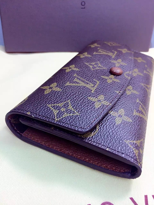 Louis Vuitton Outlet Monogram Canvas Wallet 60136 Brown