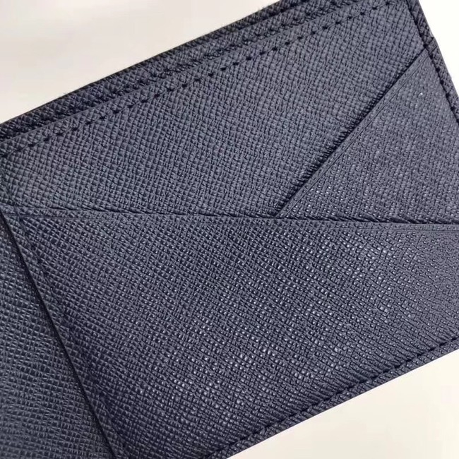 Louis Vuitton Outlet original MULTIPLE WALLET M60895 blue