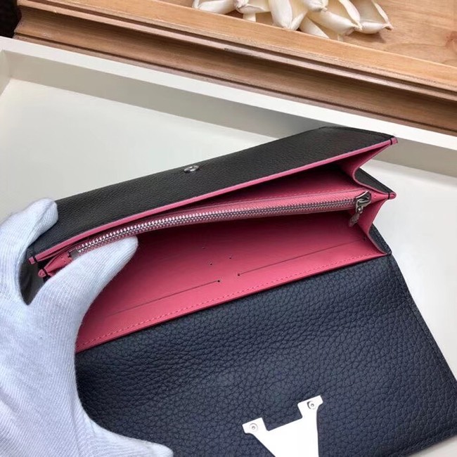 Louis Vuitton Outlet original CAPUCINES WALLET M63211 pink