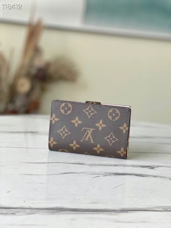 Louis Vuitton Outlet Monogram coated canvas JULIETTE WALLET N60381 pink