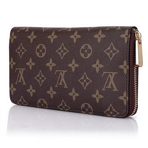 Louis Vuitton Outlet Monogram Canvas Zippy Wallet M60002