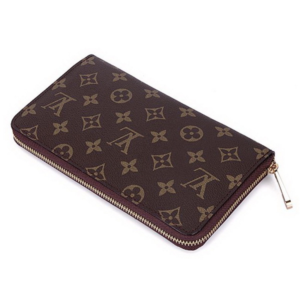 Louis Vuitton Outlet Monogram Canvas Zippy Wallet M60002