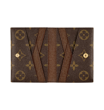 Louis Vuitton Outlet Monogram Canvas Compact Wallet Origami M40488