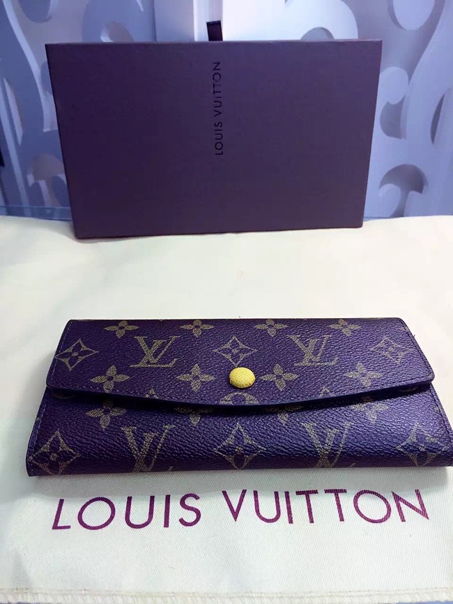 Louis Vuitton Outlet Monogram Canvas Wallet 60136 Yellow