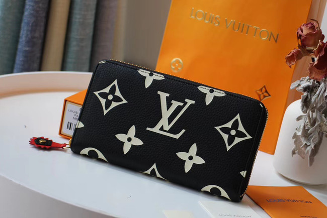 Louis Vuitton Outlet Original ZIPPY wallet M69698 black