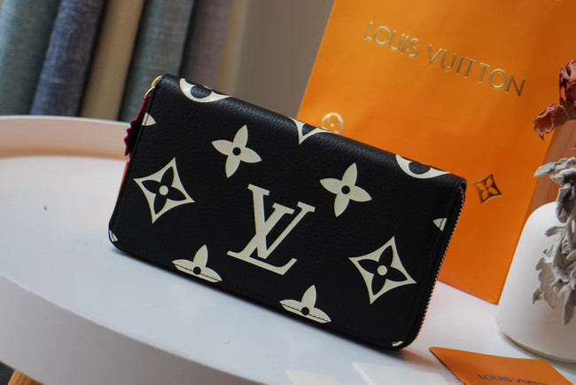 Louis Vuitton Outlet Original ZIPPY wallet M69698 black