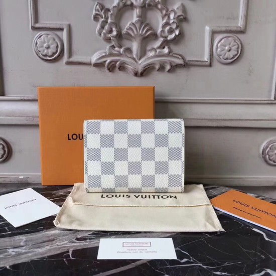 Louis Vuitton Outlet Damier Azur VICTORINE WALLET N64022 rose