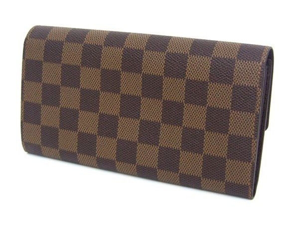 Louis Vuitton Outlet Damier wallet N61734 - brown