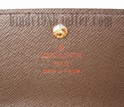 Louis Vuitton Outlet Damier wallet N61734 - brown