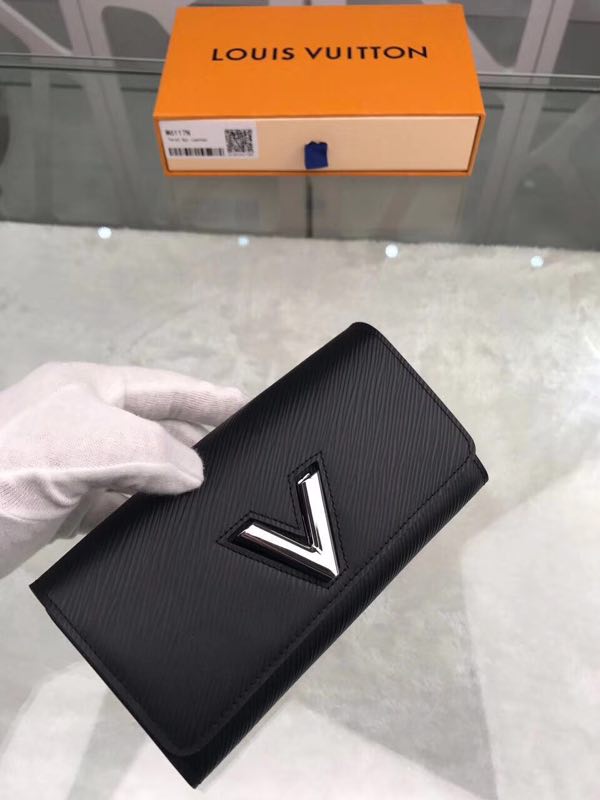 Louis Vuitton Outlet Epi Leather TWIST WALLET M61783 black