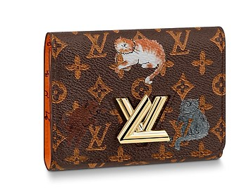 Louis Vuitton Outlet Twist Compact Wallet M63889 orange