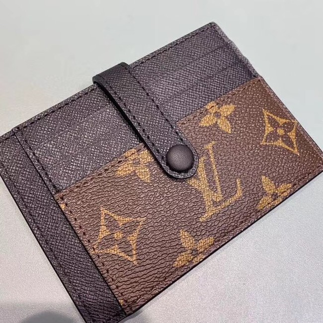 Louis Vuitton Outlet Monogram Canvas Card Holder M61730 Black