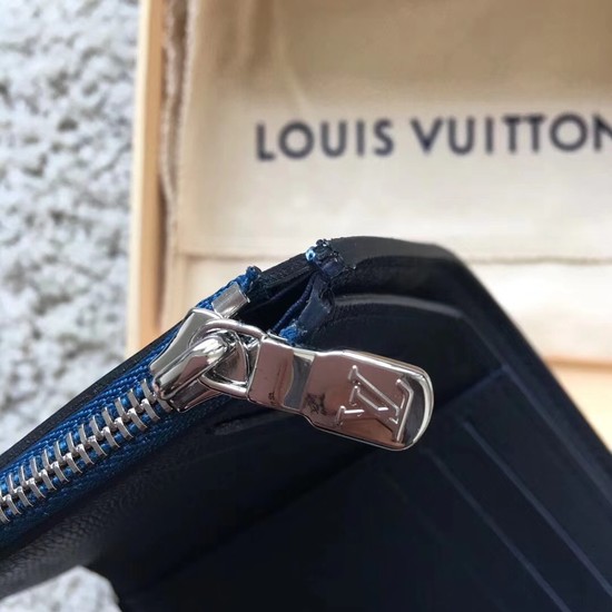 Louis Vuitton Outlet RIVETS CHAIN Wallet 63518 blue