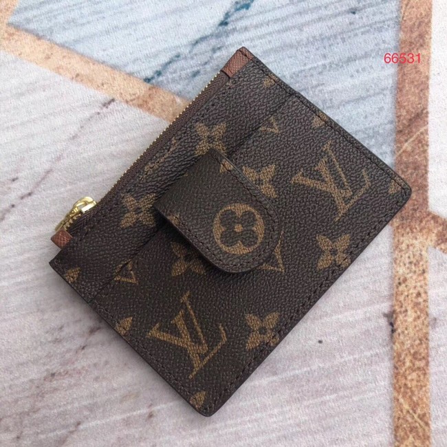 Louis Vuitton Outlet ZIPPED CARD HOLDER M66531 brown