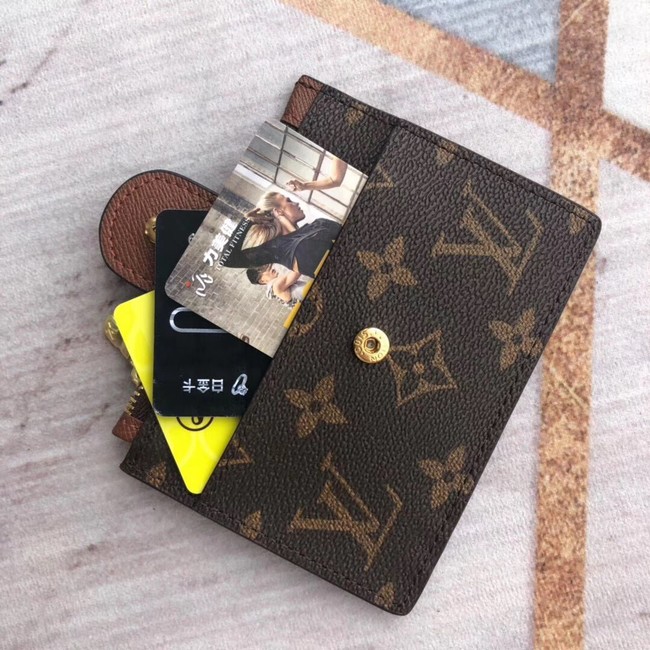 Louis Vuitton Outlet ZIPPED CARD HOLDER M66531 brown