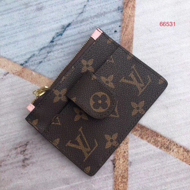 Louis Vuitton Outlet ZIPPED CARD HOLDER M66531 Pink