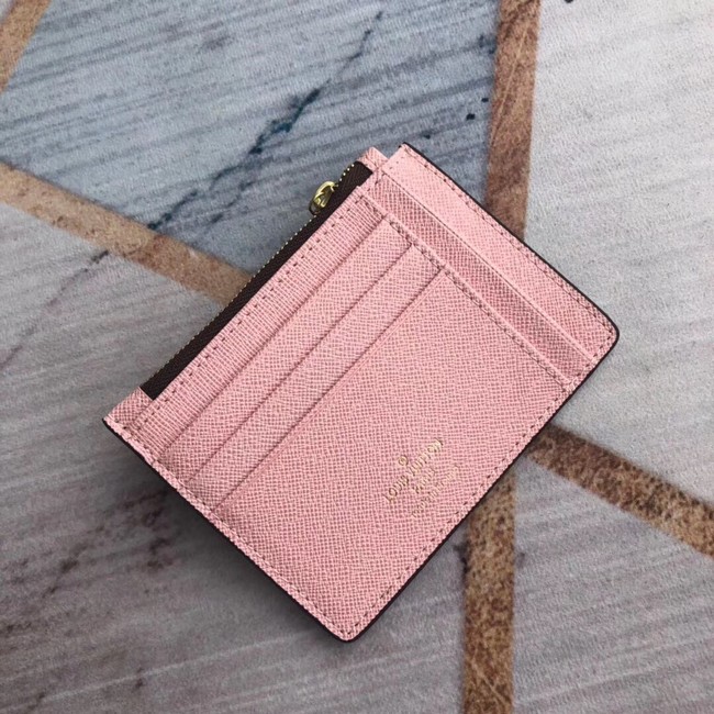 Louis Vuitton Outlet ZIPPED CARD HOLDER M66531 Pink