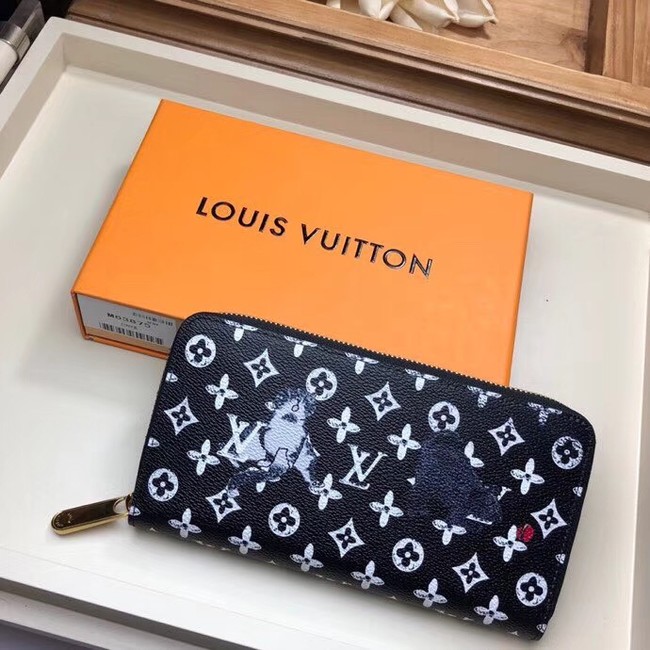 Louis Vuitton Outlet ZIPPY WALLET M63875 black