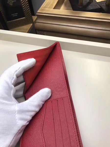 Louis Vuitton Outlet BRAZZA Wallet 60332 red