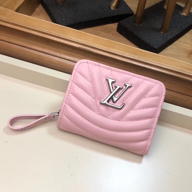 Louis Vuitton Outlet NEW WAVE COMPACT WALLET M63789 pink