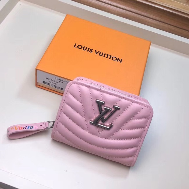 Louis Vuitton Outlet NEW WAVE COMPACT WALLET M63789 pink