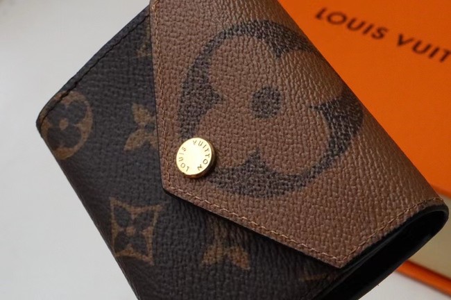 Louis Vuitton Outlet ZOE WALLET M80725 brown