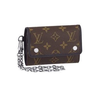 Louis Vuitton Outlet Monogram Macassar Canvas Compact Wallet M60167