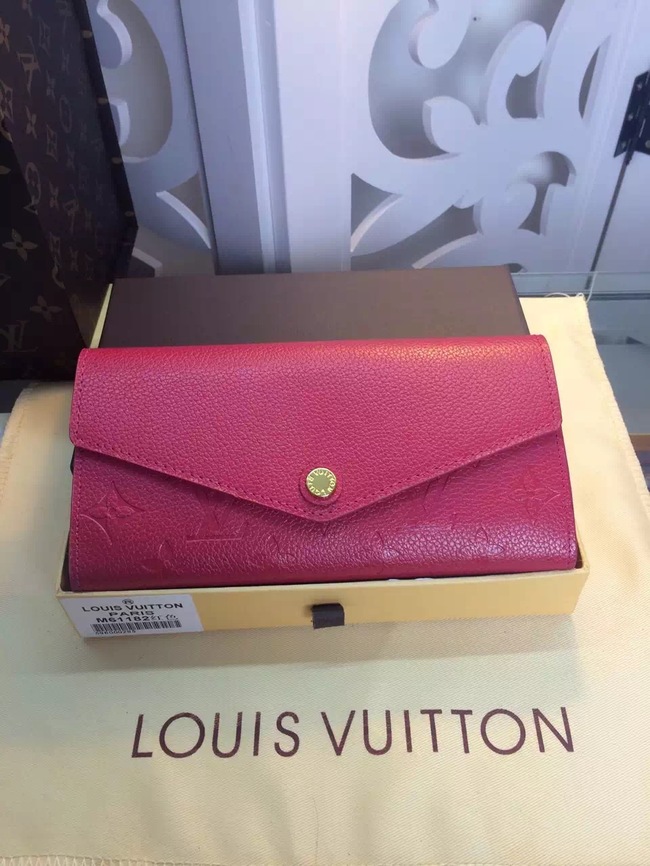 Louis Vuitton Outlet Monogram Empreinte Wallet M61182 Rose