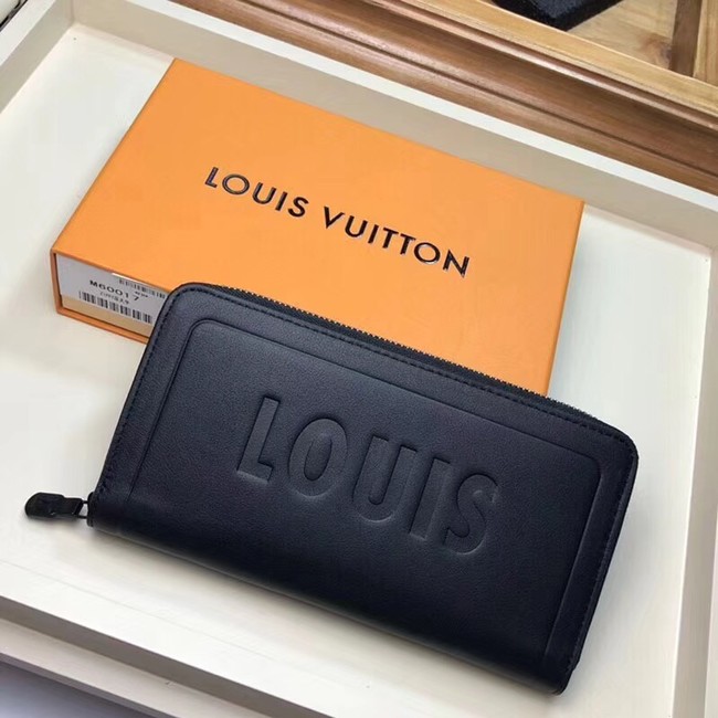 Louis Vuitton Outlet zippy wallet 60017 black