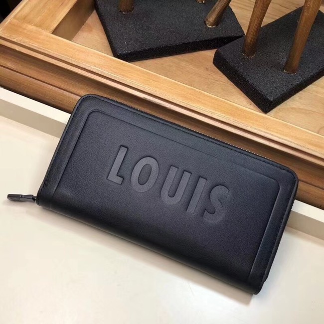 Louis Vuitton Outlet zippy wallet 60017 black