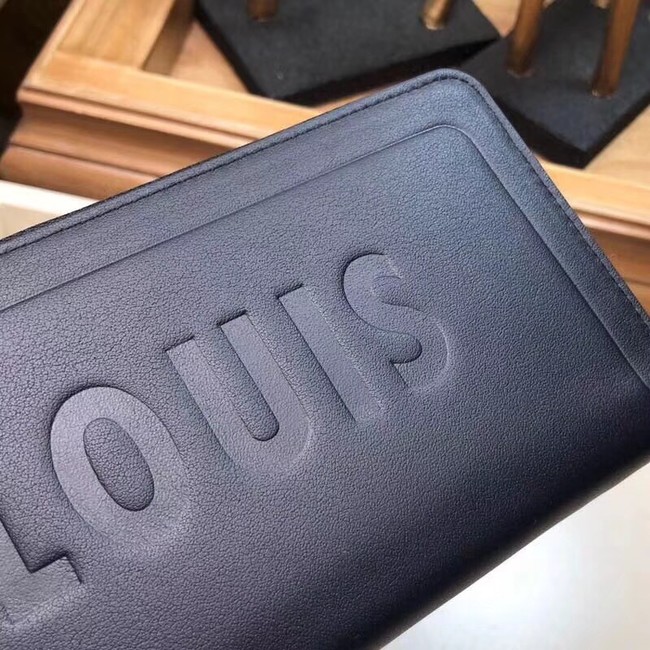 Louis Vuitton Outlet zippy wallet 60017 black