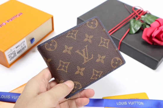 Louis Vuitton Outlet Split Monogram Canvas Wallet M62239 brown