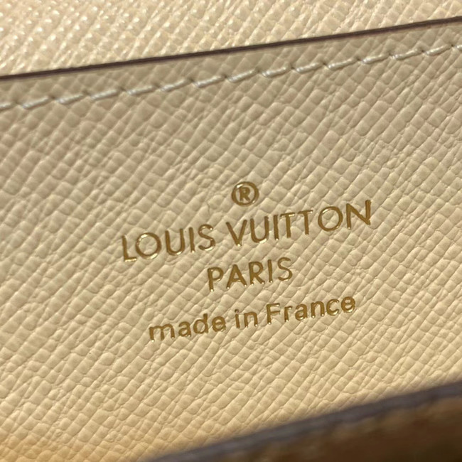 Louis Vuitton Outlet original TWIST MULTICARTES card holder M68681 beige