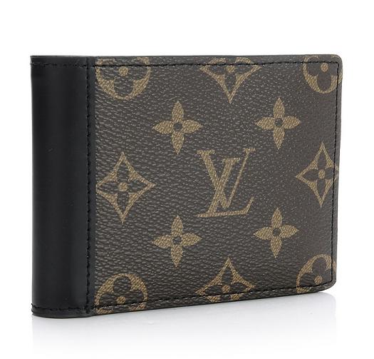 Louis Vuitton Outlet Monogram Macassar Canvas Gaspar Wallet M93801