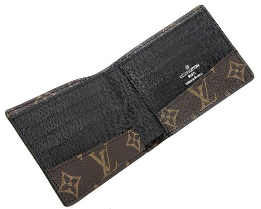 Louis Vuitton Outlet Monogram Macassar Canvas Gaspar Wallet M93801