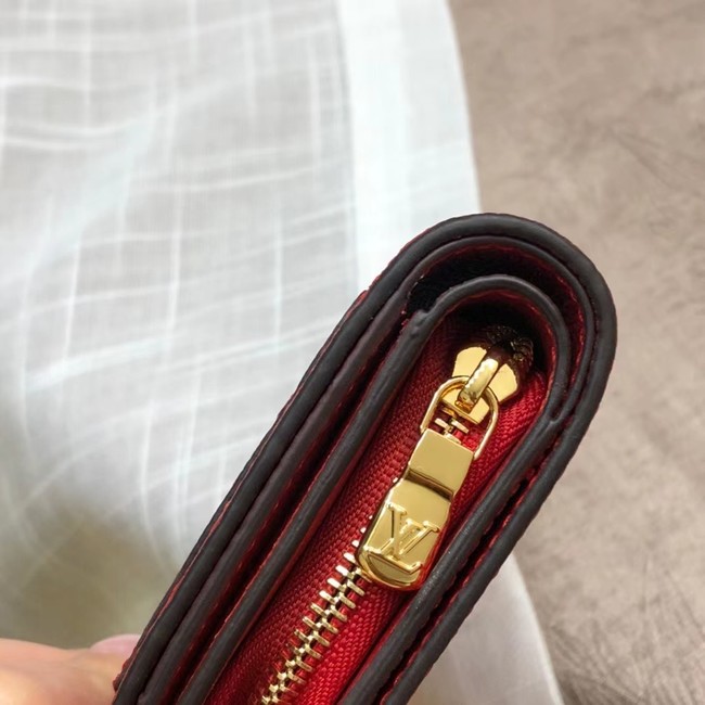 Louis Vuitton Outlet Original Monogram Empreinte CLEA WALLET M80152 red