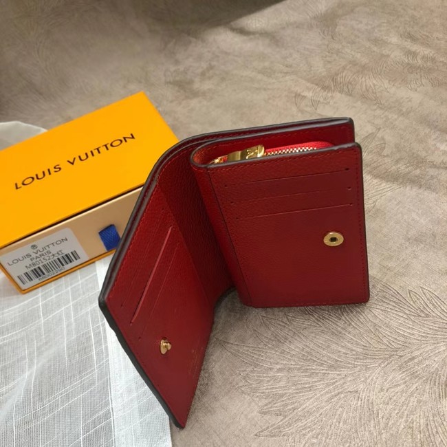 Louis Vuitton Outlet Original Monogram Empreinte CLEA WALLET M80152 red