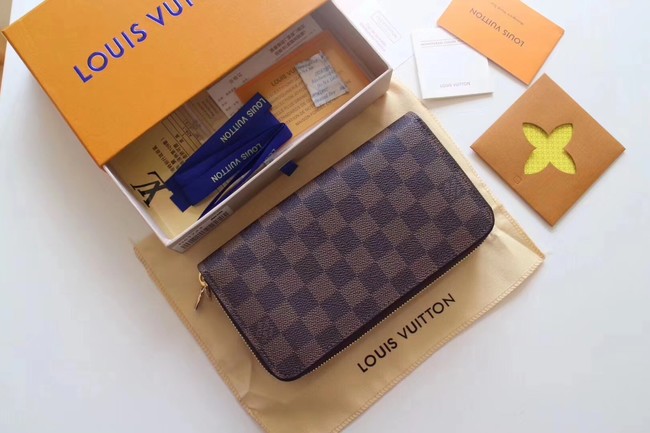 Louis Vuitton Outlet Damier Ebene Original ZIPPY ORGANIZER M61723