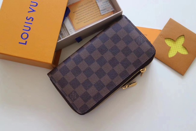 Louis Vuitton Outlet Damier Ebene Original ZIPPY ORGANIZER M61723